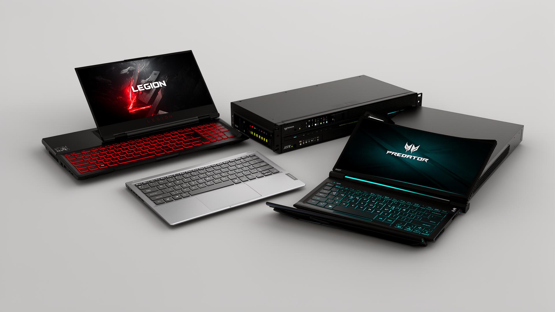 Latest multi-brand laptops, tablet and server